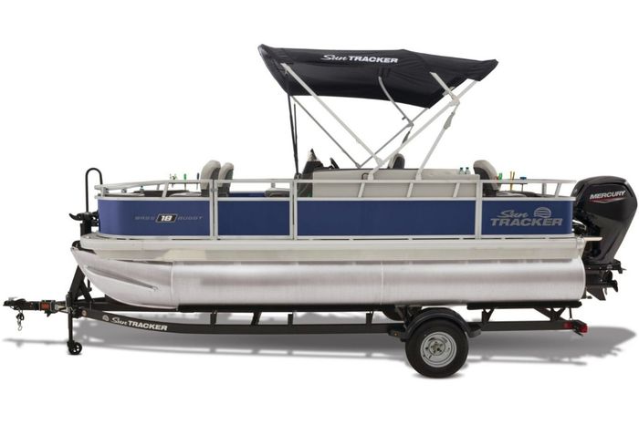 2026 Sun Tracker BASS BUGGY 18 DLX Sky Blue Photo 4 sur 35