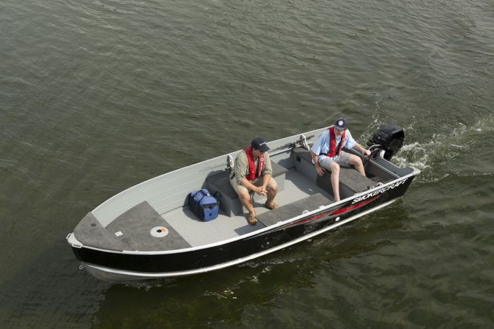 2026 Smoker Craft Big Fisherman 16 TL Fishing Boat & Trailer Photo 1 sur 15