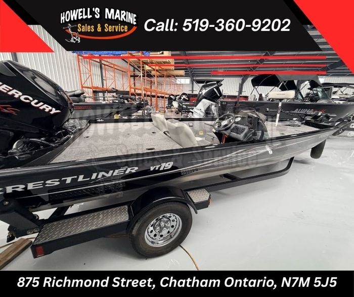 2012 Crestliner VT19 Aluminum Bass Boat Photo 2 of 7