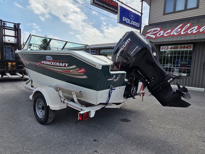 2003 Princecraft PRO SERIES 166 W/90HP AND TRAILER Photo 5 of 12