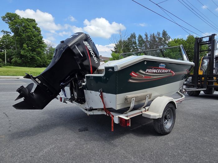 2003 Princecraft PRO SERIES 166 W/90HP AND TRAILER Photo 6 of 12