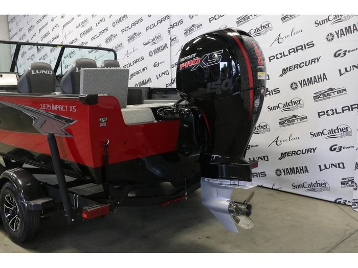 2026 Lund 1875 Impact XS sport+ MERCURY 150 HP & Remorque Photo 14 sur 23