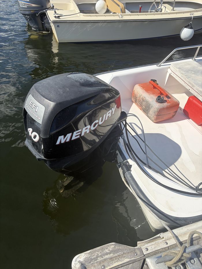 2002 Boston Whaler 130 Super Sport W/ 2008 Merc 40hp Engine Photo 2 of 6
