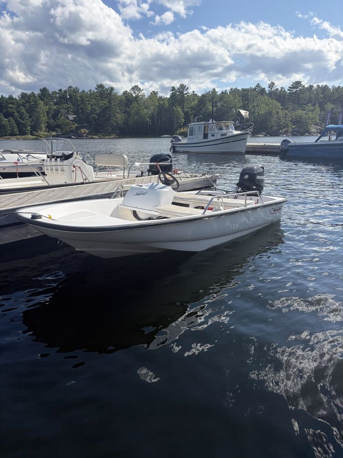 2002 Boston Whaler 130 Super Sport W/ 2008 Merc 40hp Engine Photo 4 of 6
