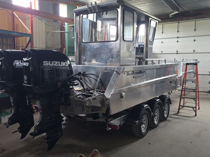 2027 Bad River Boats 26' Landing Craft Fully Enclosed Pilothouse Dr Photo 7 of 12