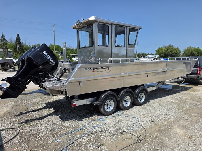 2027 Bad River Boats 26' Landing Craft Fully Enclosed Pilothouse Dr Photo 2 of 12