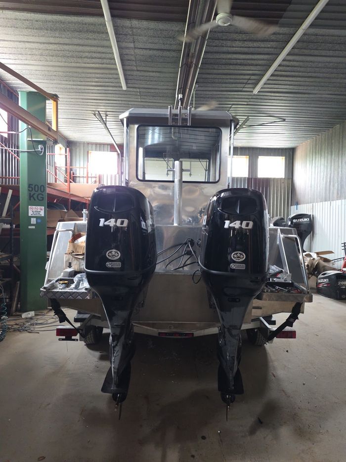 2027 Bad River Boats 26' Landing Craft Fully Enclosed Pilothouse Dr Photo 8 of 12